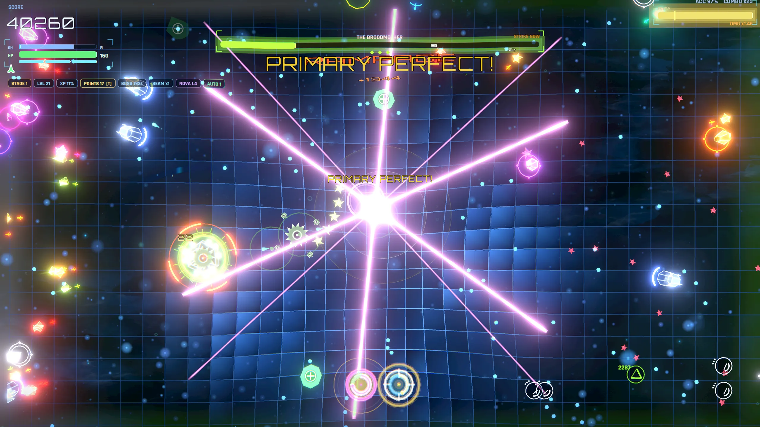 Vectorhythm gameplay