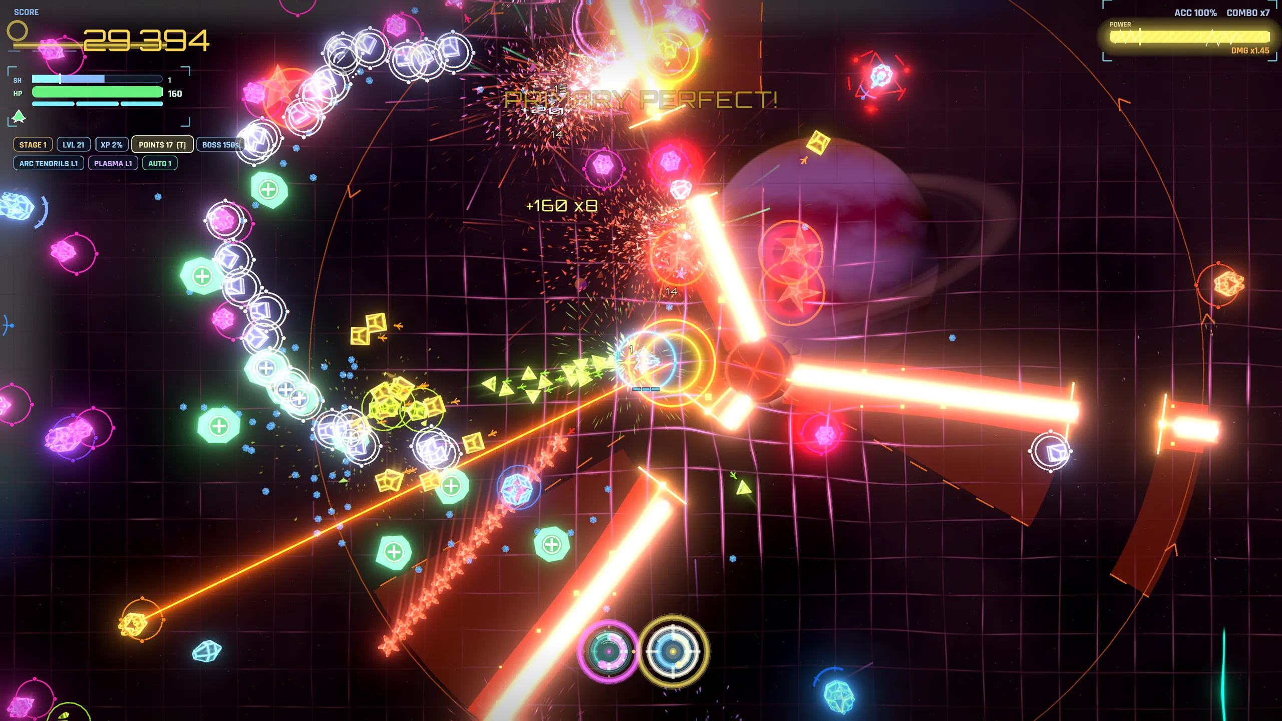 Vectorhythm gameplay